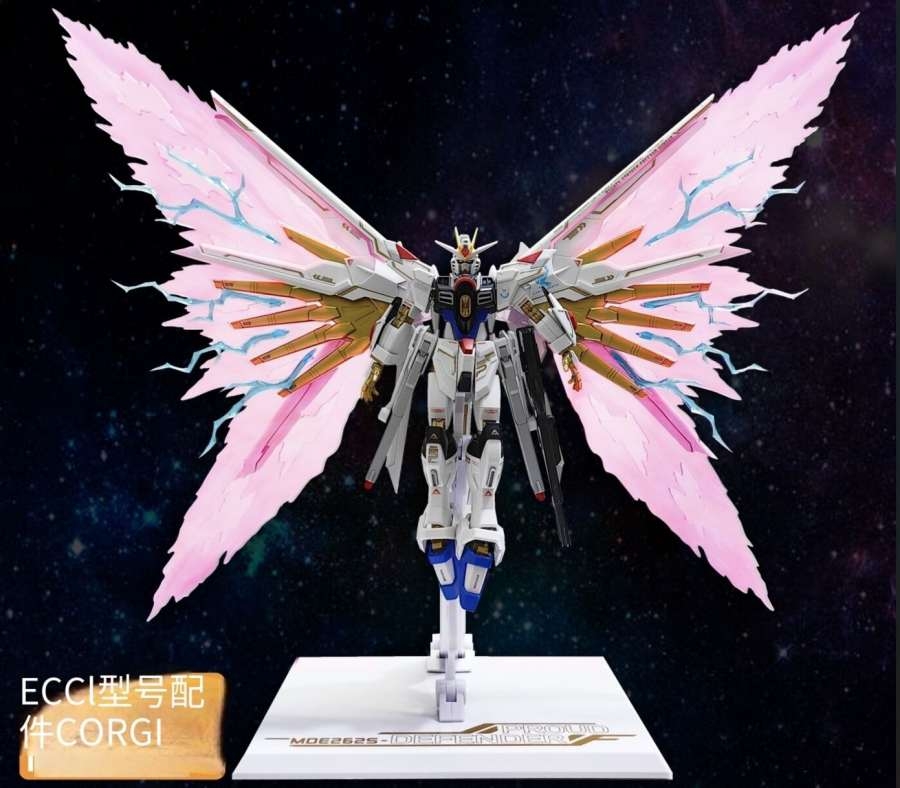 Phụ kiện DDB Light Wing Effect kèm action base cho HG 1/144 Mighty Strike Freedom