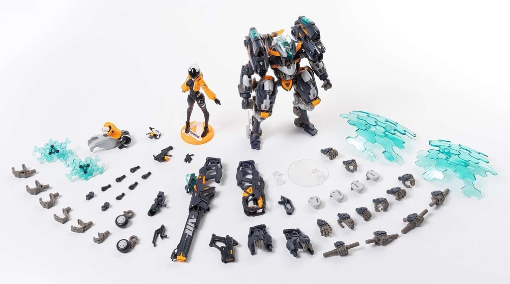 Mô hình Robot Build RB-14 Denki No. 9 AutoNine Seiji Nakara Armored Action Figure