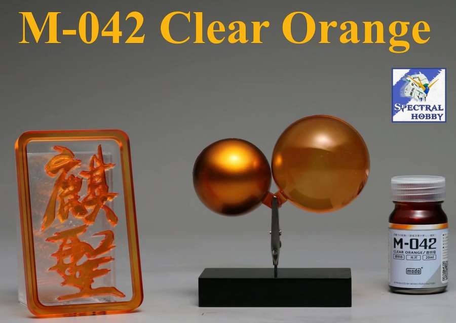 Sơn mô hình màu Clear Color Modo paint Red Orange Yellow Blue Purple M040 - M049