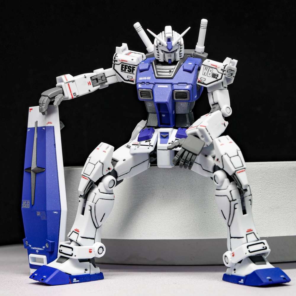 Mô hình lắp ráp HG 1/144 gundam RX-78-2 RX78 GTO G3 Thunderbolt ver - XD model (+base)