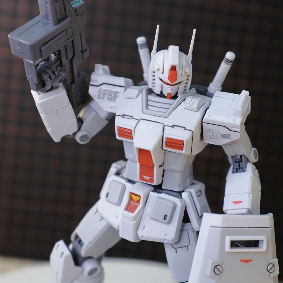 Mô hình lắp ráp HG 1/144 Rx-78-2 GTO original factory color RX78 - 012GTO (base + decal)