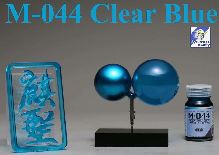Sơn mô hình màu Clear Color Modo paint Red Orange Yellow Blue Purple M040 - M049