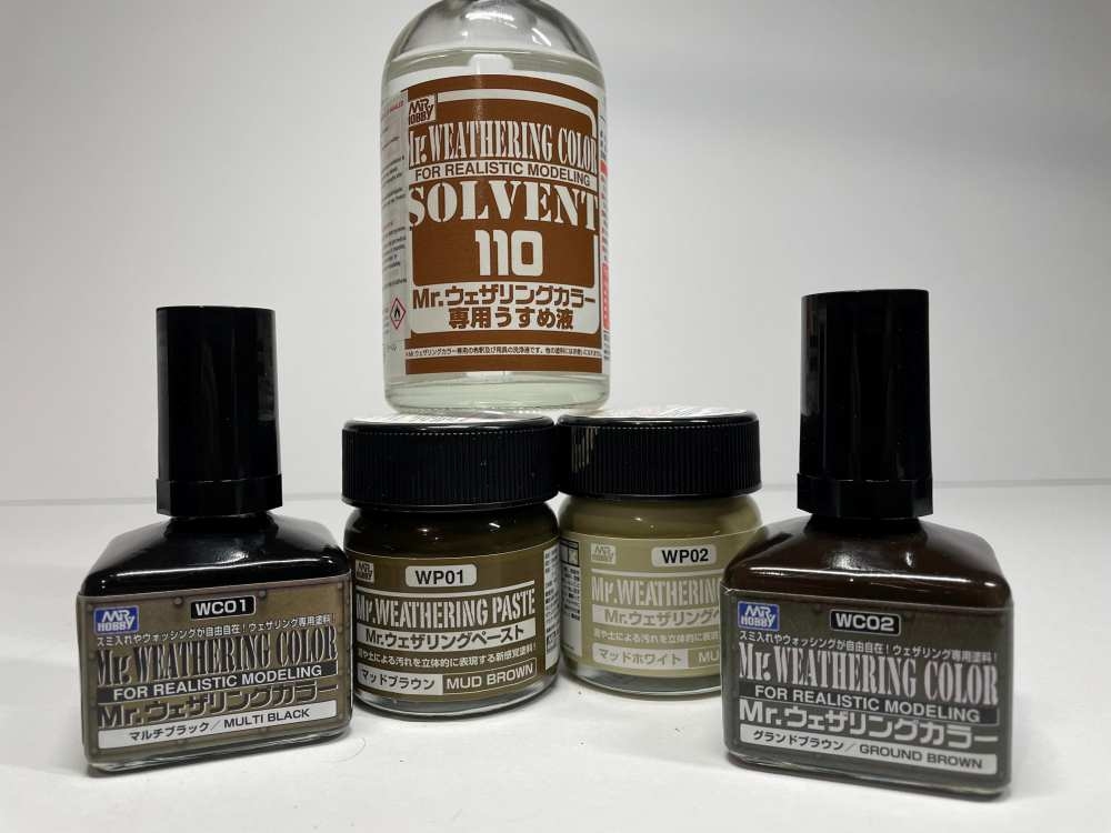 Dung môi pha sơn Mr.hobby Weathering Color Solvent cho màu sơn phong hoá, xoá panel line