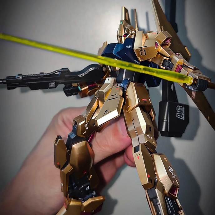 Mô hình lắp ráp HG 1/144 Hyaku Shiki (Gold / White / Black) - Wanmohui model