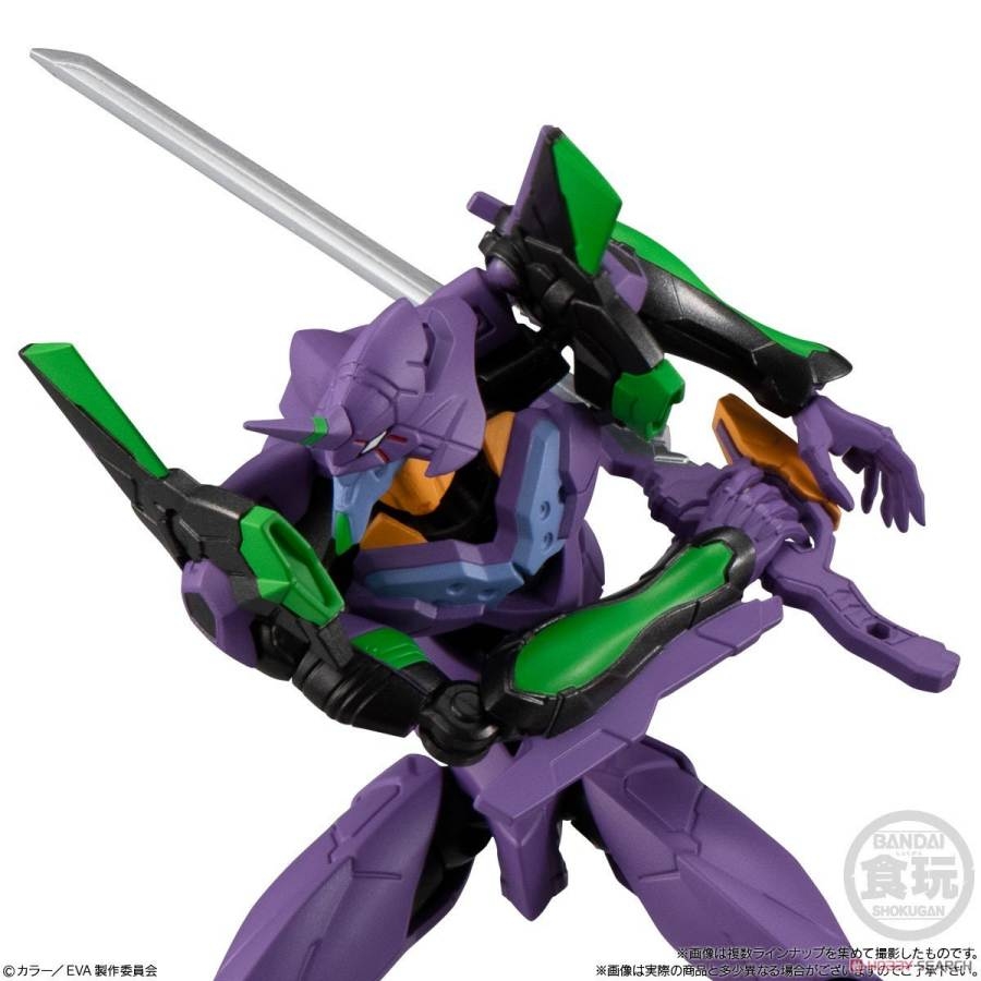 Mô hình lắp ráp Eva Frame EX: Neon Genesis Evangelion (Set of 8) Shokugan BANDAI