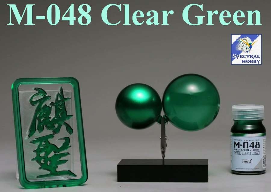 Sơn mô hình màu Clear Color Modo paint Red Orange Yellow Blue Purple M040 - M049