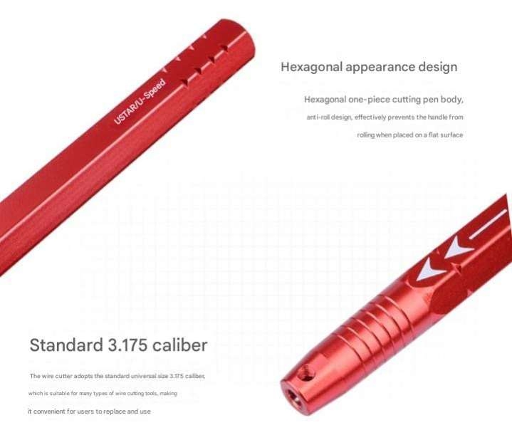 Dụng cụ cán giữ mũi khoan drill chisel Ustar UA90951 handle Tungsten Steel 3.175mm