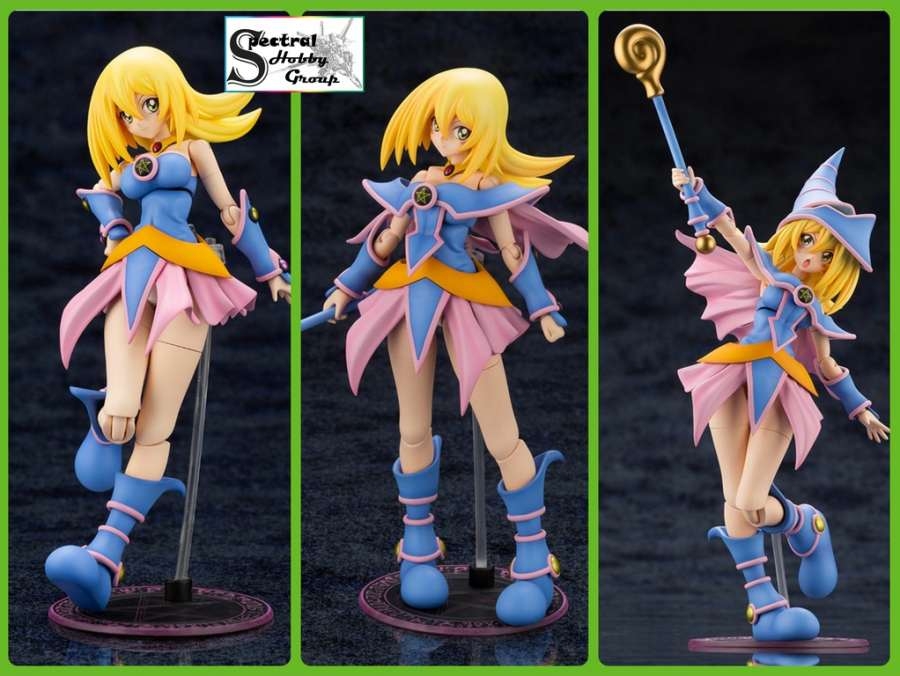 Mô hình lắp ráp Cross Frame Girl Dark Magician Girl Yu Gi Oh CFG Kotobukiya
