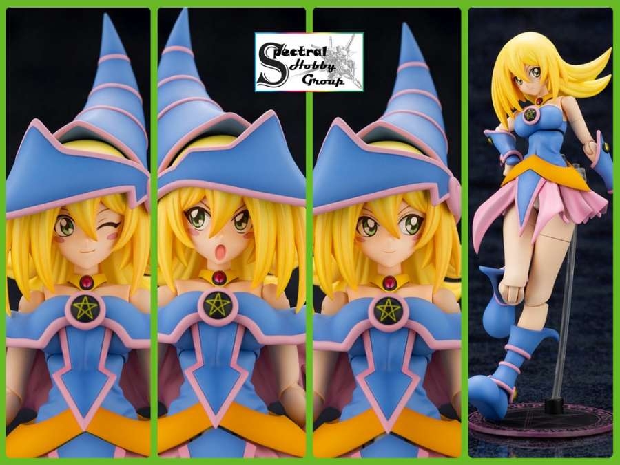 Mô hình lắp ráp Cross Frame Girl Dark Magician Girl Yu Gi Oh CFG Kotobukiya