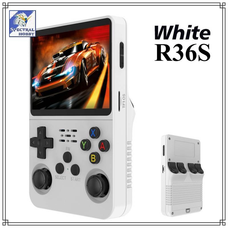 Máy chơi game R36S Retro Handheld Console 3.5 Inch IPS Screen ArkOS 2.0