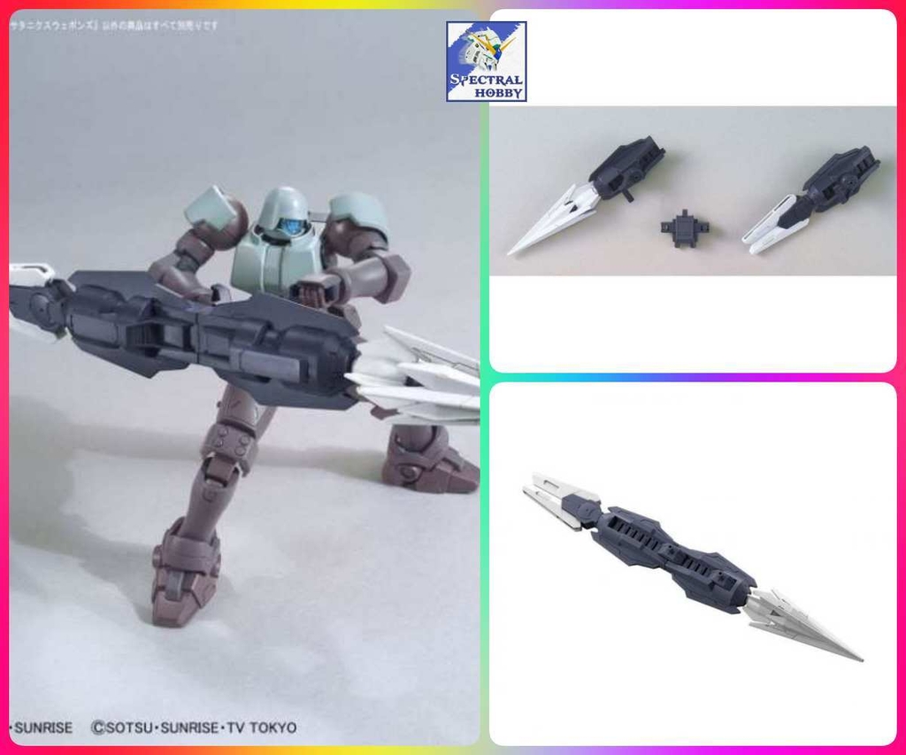 Phụ kiện mô hình HG 1/144 SATURNIX support WEAPONS BD:R bandai