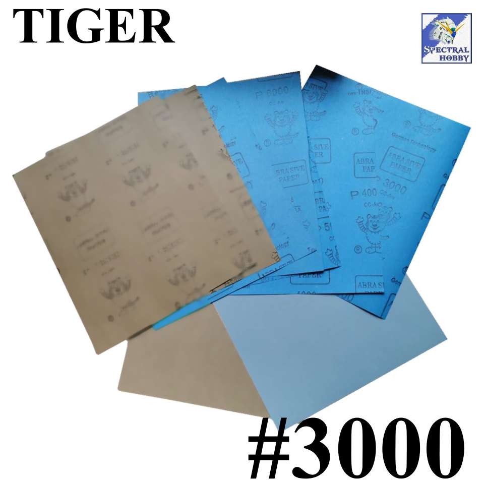Giấy chà nhám nước siêu mịn 2500-15000 con hổ Tiger RMC Abrasive paper dry wet Superior Quality