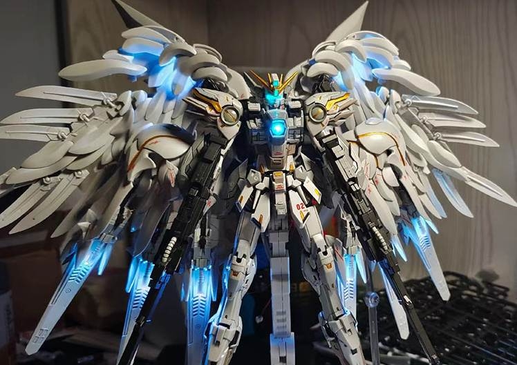 Magnetic Led từ tính độ mô hình gundam, figure nhiều mode sáng