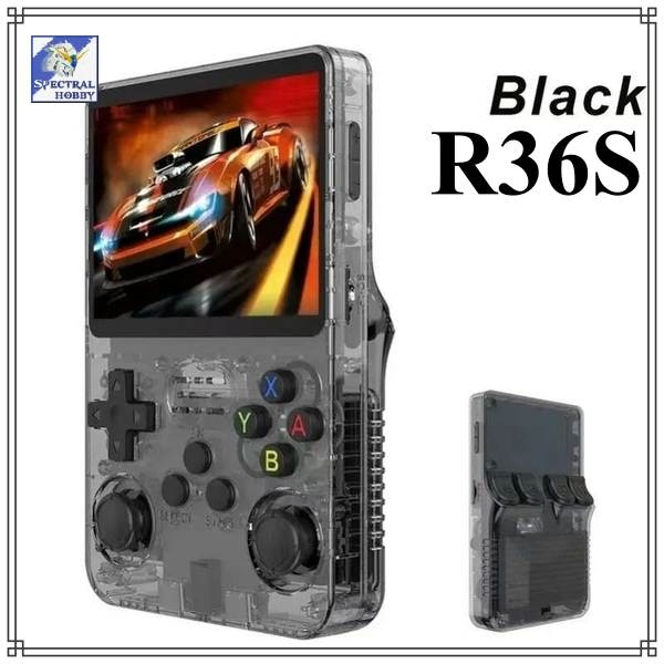 Máy chơi game R36S Retro Handheld Console 3.5 Inch IPS Screen ArkOS 2.0