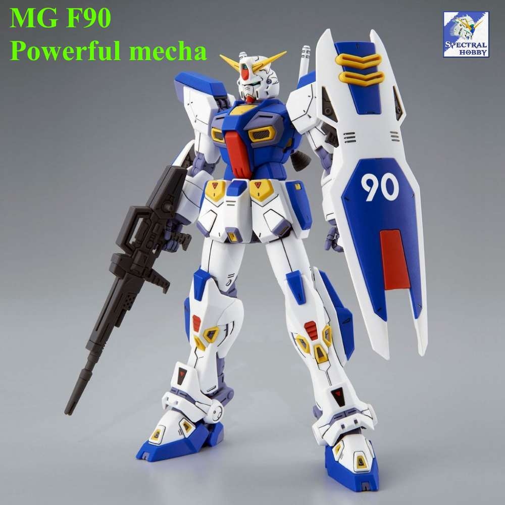 Mô hình lắp ráp MG 1/100 Gundam F90 F90L (2in1 pack A+L)  - Powerful mecha model