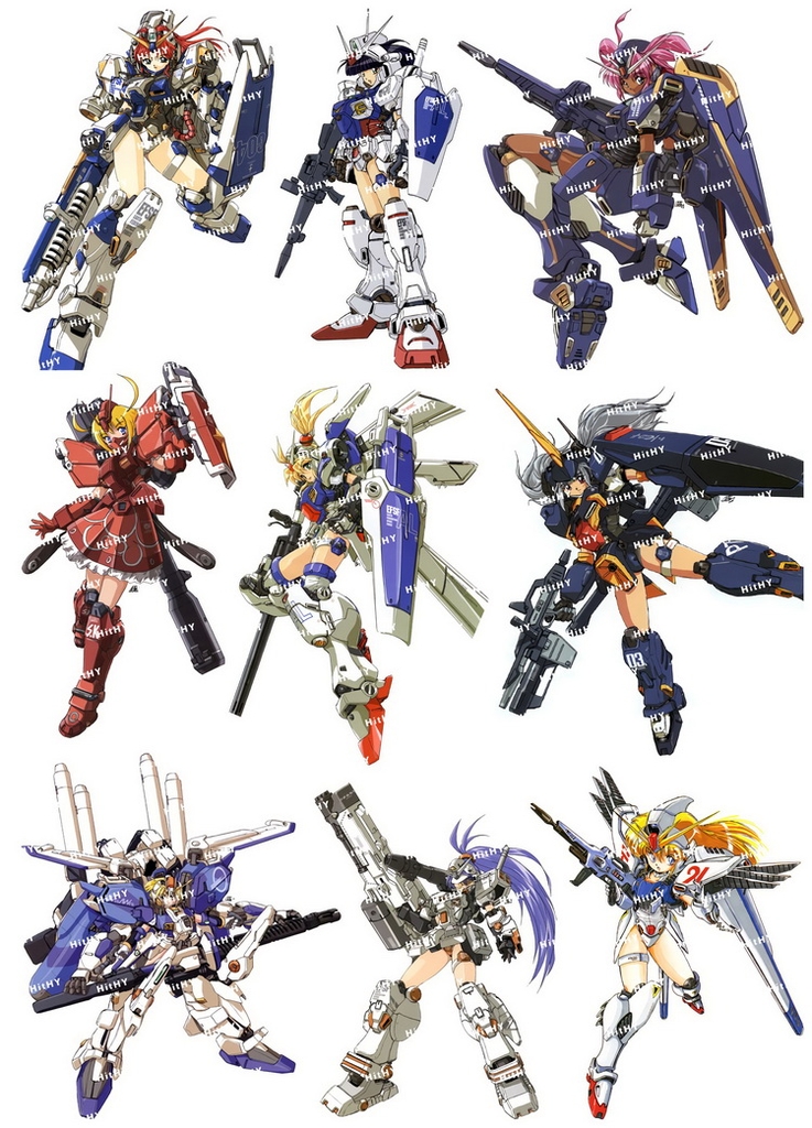 Decal lụa silk sticker F0322-01/02 gundam Cartoon Animation cho Laptop Mobile Phone vật dụng
