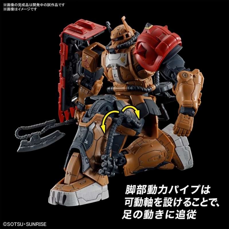 Mô hình lắp ráp HG 1/144 Zaku II 2 F Type Solari RFV Requiem Vengeance - Bandai