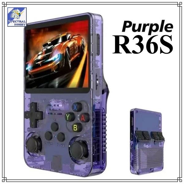 Máy chơi game R36S Retro Handheld Console 3.5 Inch IPS Screen ArkOS 2.0