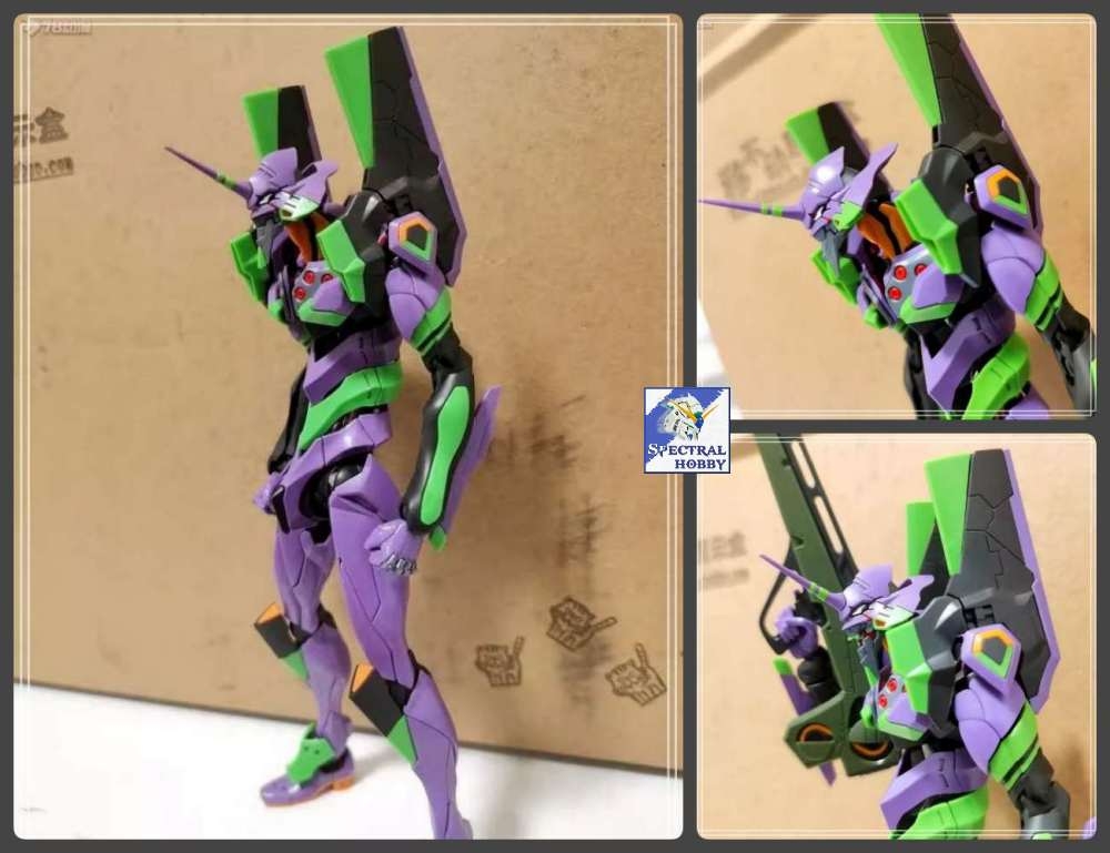 Mô hình lắp ráp EVA RG EVA01 Evangelion Type Unit 01 Deluxe edition MAIGAO Model
