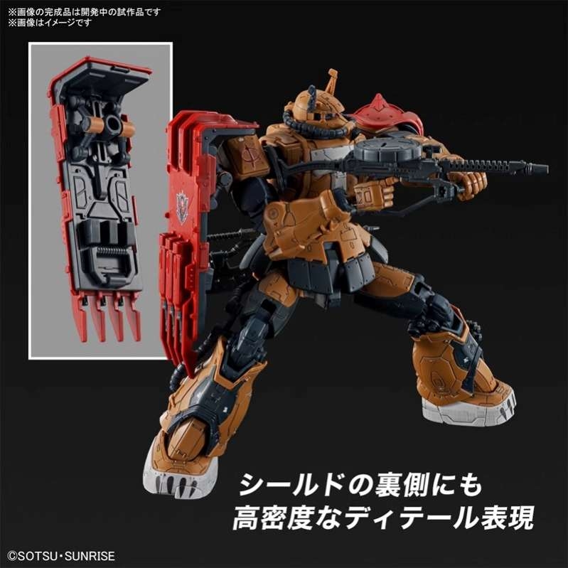 Mô hình lắp ráp HG 1/144 Zaku II 2 F Type Solari RFV Requiem Vengeance - Bandai