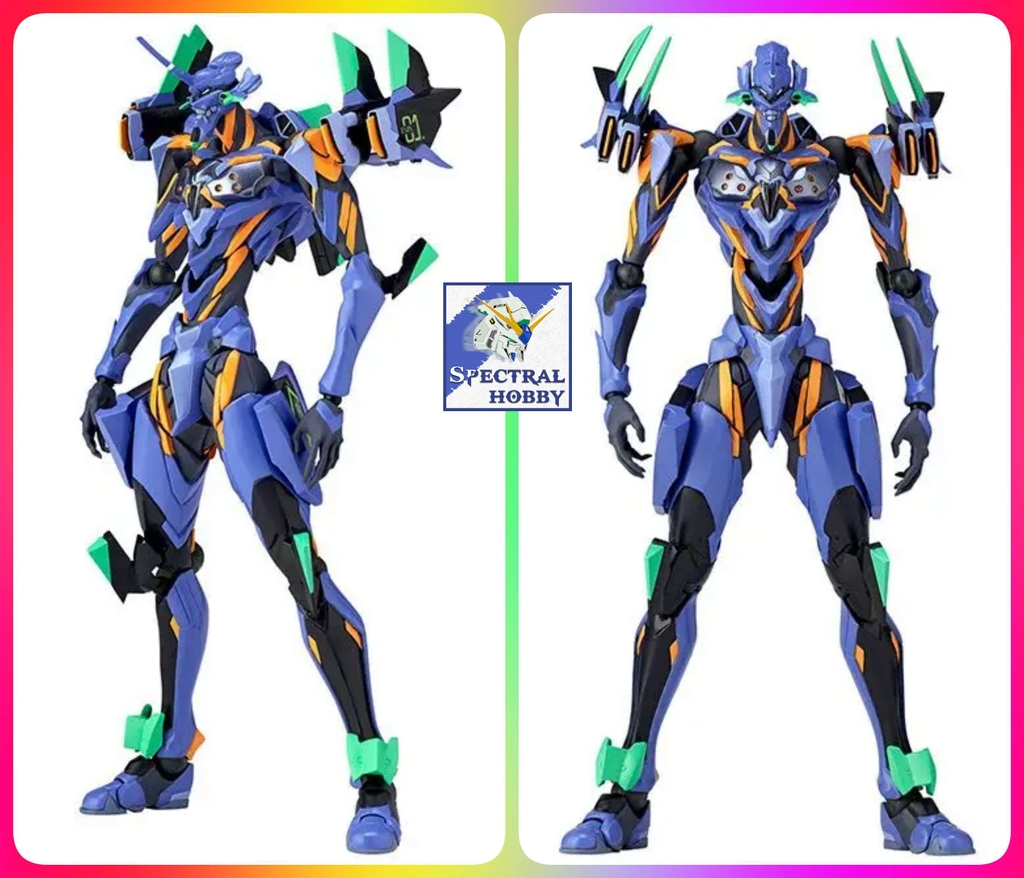 Mô hình Action Figure Revoltech EVA Evolution EVANGELION ANIMA EVA-01 EVA01 MAF