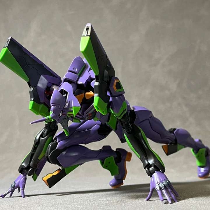 Mô hình lắp ráp EVA RG EVA01 Evangelion Type Unit 01 Deluxe edition MAIGAO Model