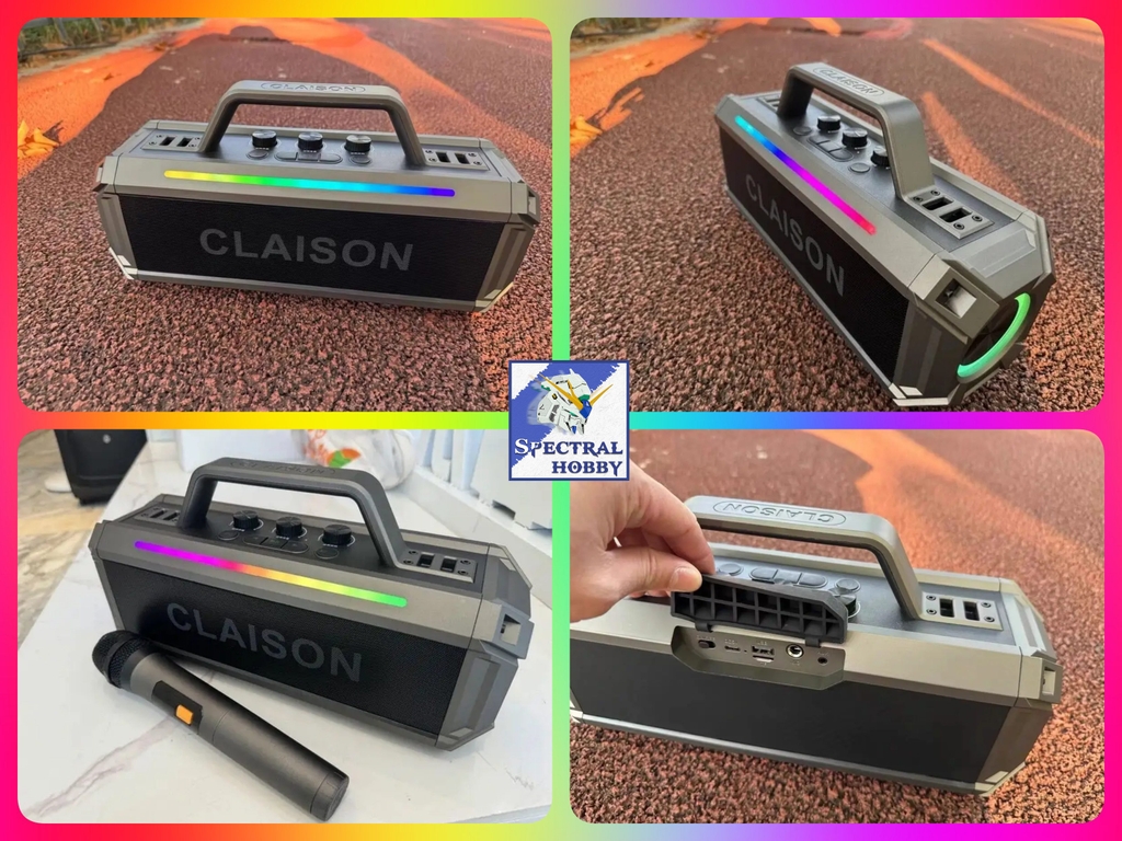 Loa Bluetooth Không Dây CLAISON T91 Karaoke Wireless Bluetooth Speaker Professional Charging Portable