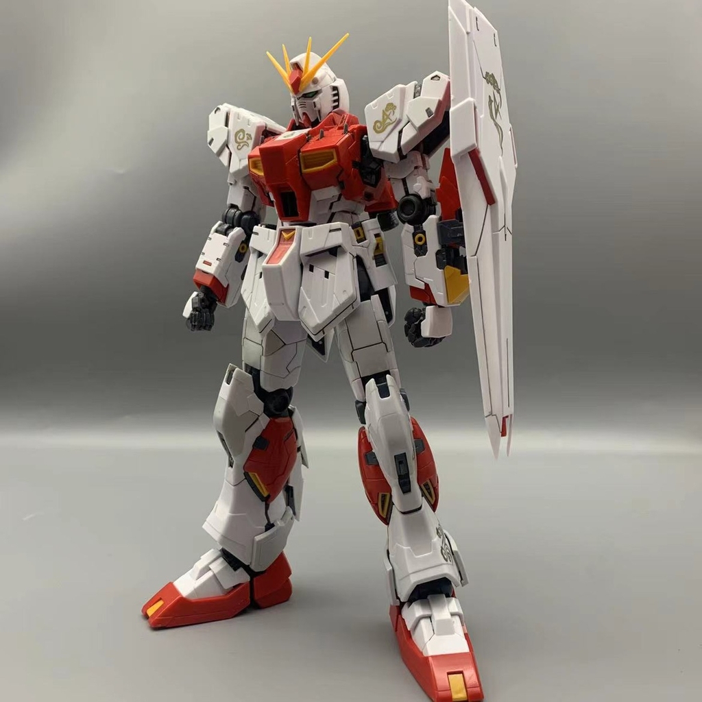 Mô hình lắp ráp MG 1/100 Nu ver.KA RX93 red double fin funnel kèm Base + Decal 6619 Daban