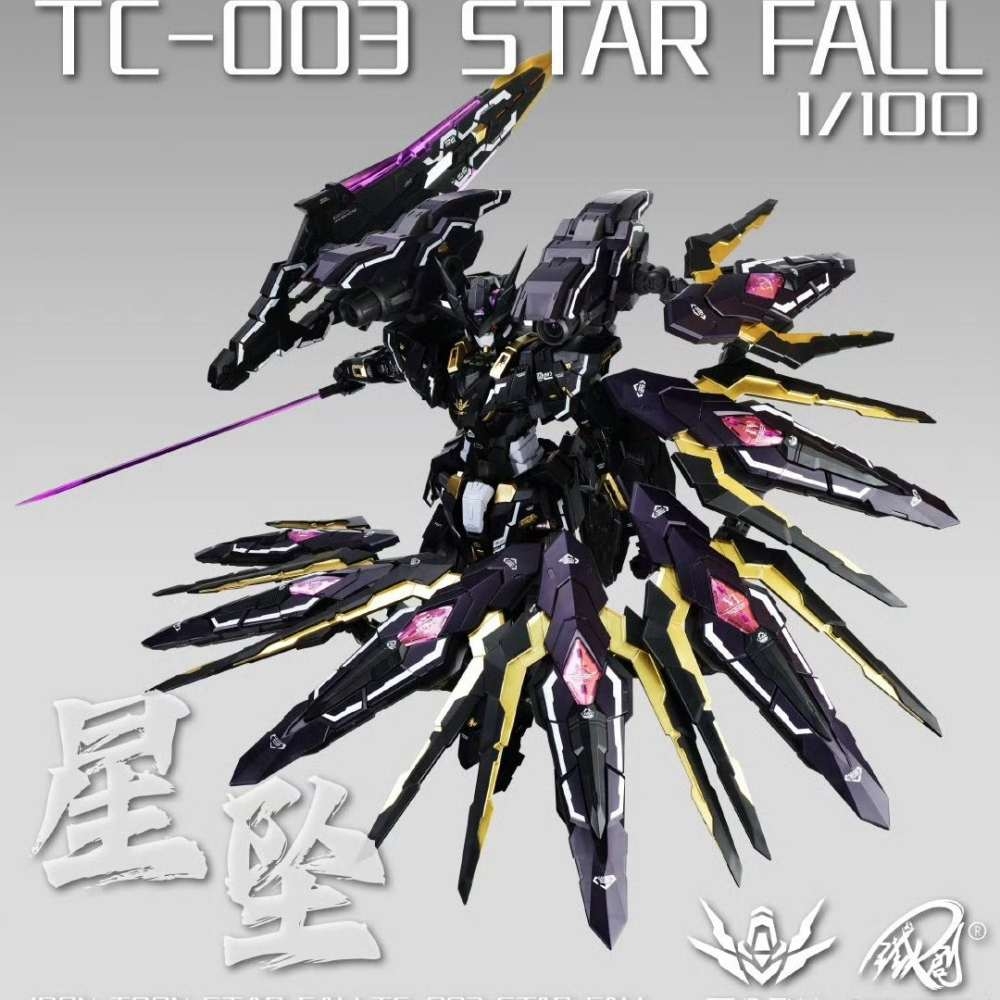 Mô hình lắp ráp Iron Toys MG 1/100 TC-003 Star Fall Metal Frame Alloy Skeleton