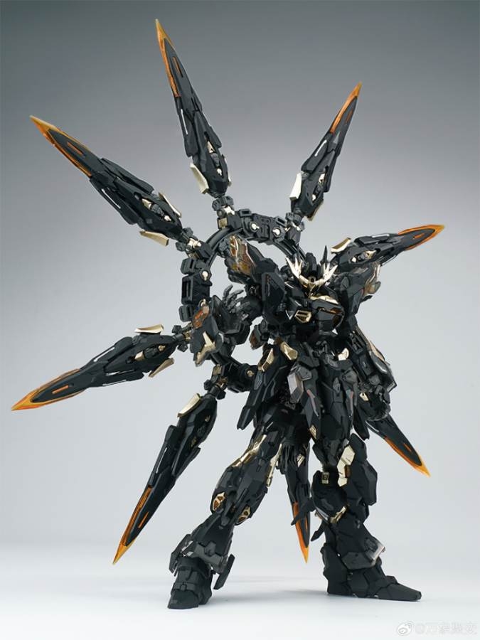 Mô hình lắp ráp MG 1/100 APOCALYPSE White - Black Phoenix A01 Metal Frame Vientiane Fusion
