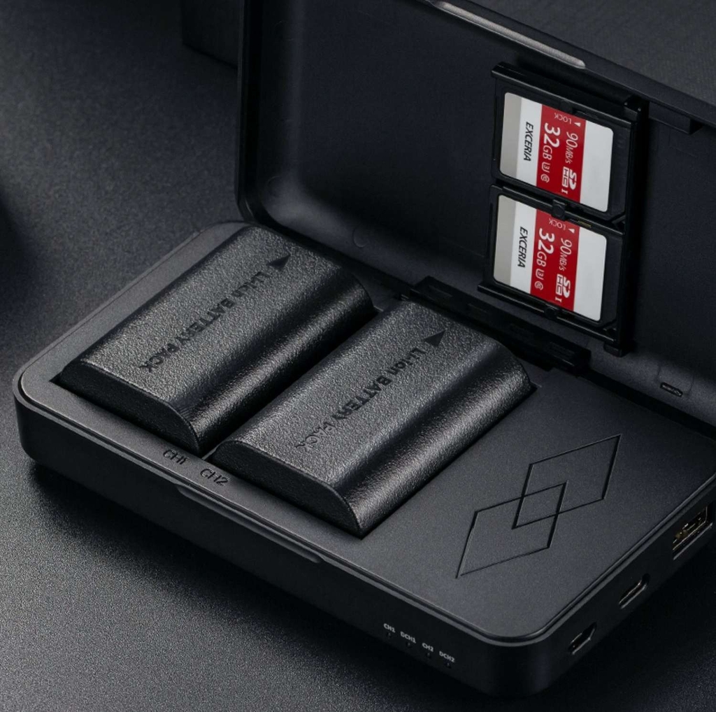 Hộp sạc nhanh LLANO LP-E6 E6N E6NH cho máy ảnh Canon R6 R5 60D 70d 80D 90D 5d4 5D3 5D2 5DS CDQ049 Camera Charger