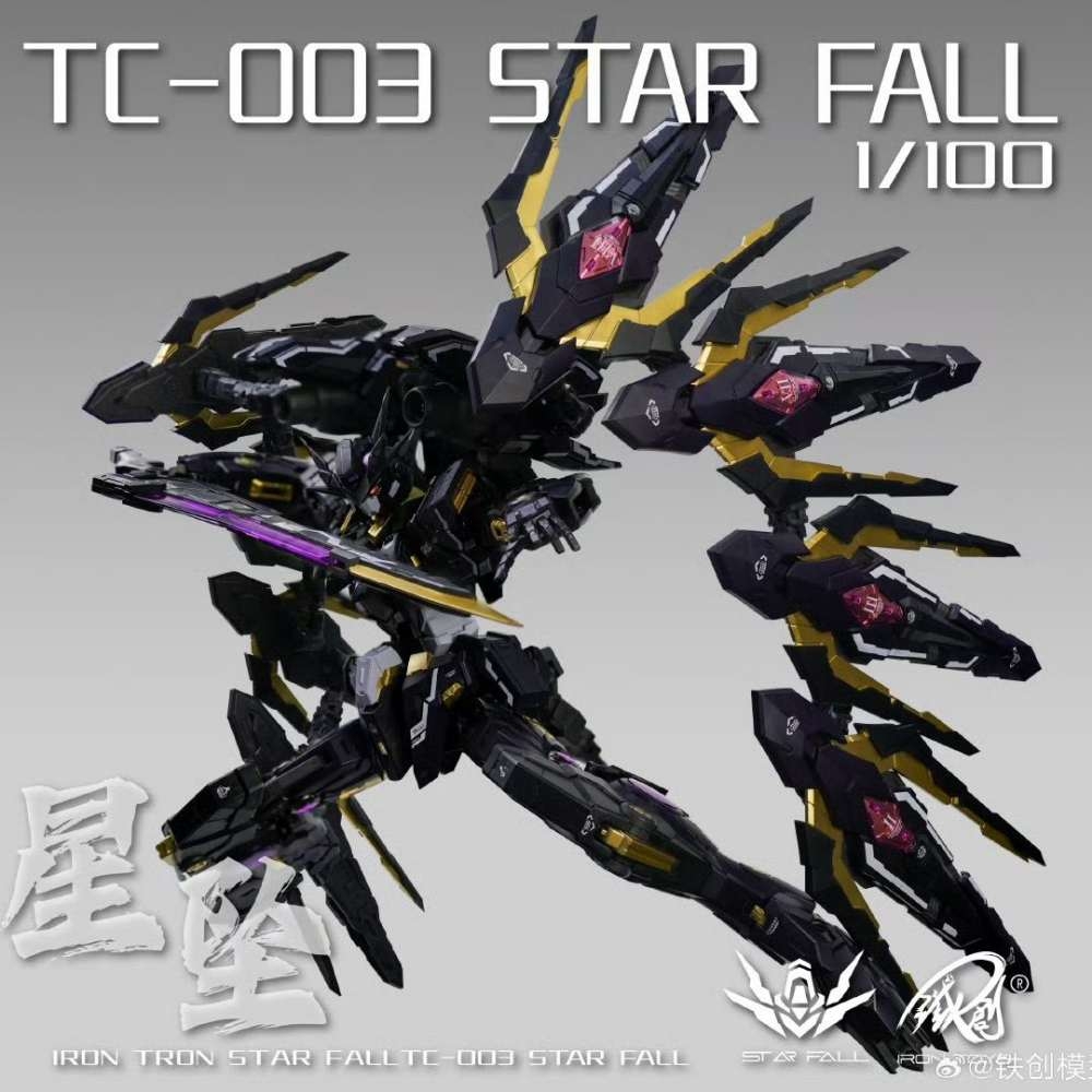 Mô hình lắp ráp Iron Toys MG 1/100 TC-003 Star Fall Metal Frame Alloy Skeleton