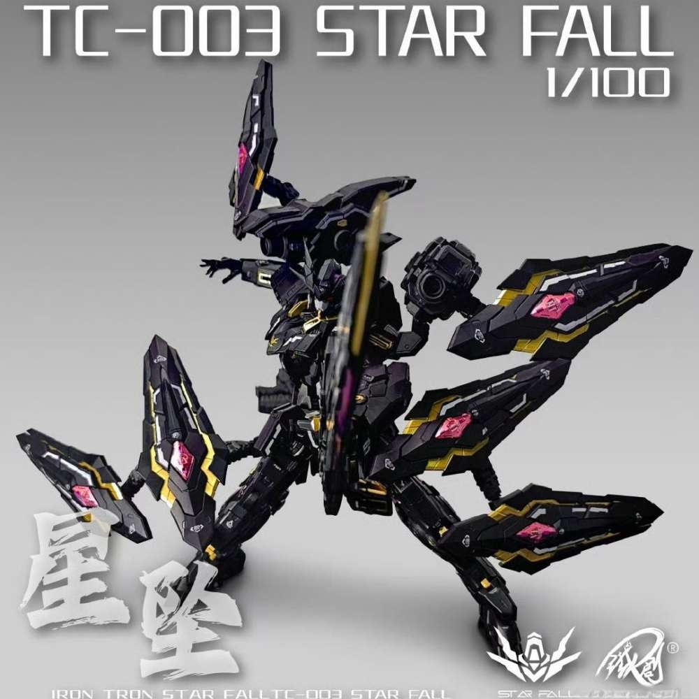 Mô hình lắp ráp Iron Toys MG 1/100 TC-003 Star Fall Metal Frame Alloy Skeleton