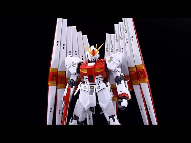 Mô hình lắp ráp MG 1/100 Nu ver.KA RX93 red double fin funnel kèm Base + Decal 6619 Daban
