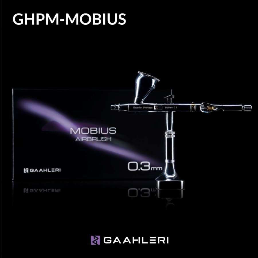 Bút sơn mô hình Mobius 0.3mm 0.2mm Gaahleri Airbrush Premium Series