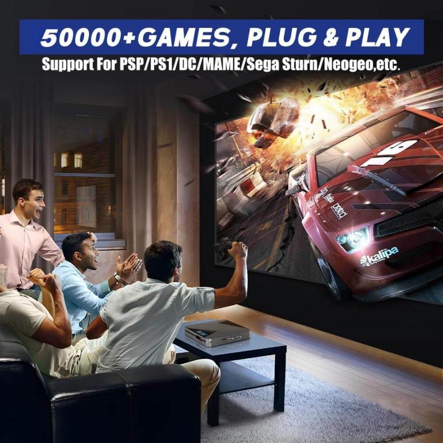 Máy chơi game cổ retro Super Console X2 Pro Wireless N64/PS1/PSP/SEGA/SNES/MAME..