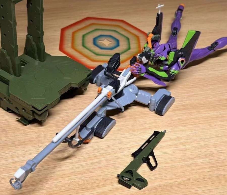 Mô hình lắp ráp EVA RG EVA01 Evangelion Type Unit 01 Deluxe edition MAIGAO Model