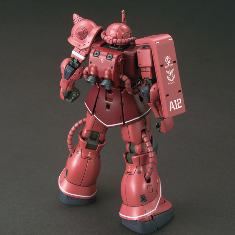 Mô hình lắp ráp HG 1/144 Zaku II MS-06S Red Comet 024 Gaogao DUIJUE