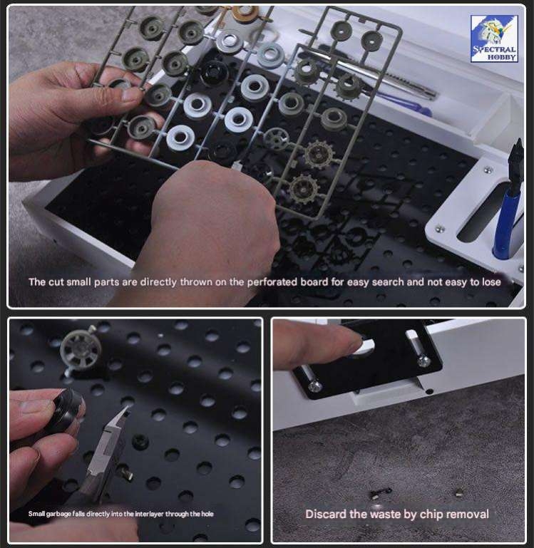 Phụ kiện bàn làm việc lắp ráp mô hình tool box cabinet workbench table - Cormake