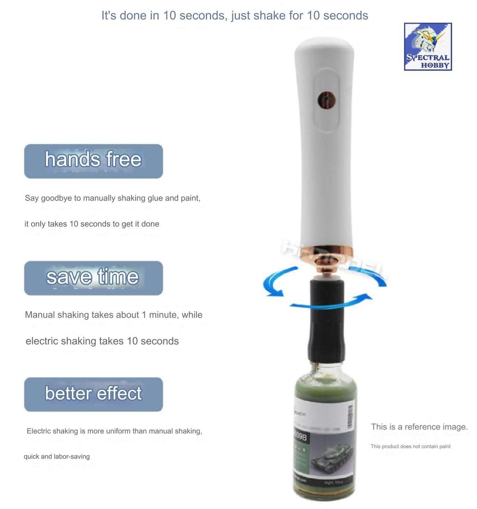 Máy trộn lắc sơn - dung dịch tool electric shaker mixer paint ZZQT-0082