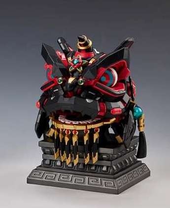 Mô hình lắp ráp đầu lân sư tử MS General MP01 Lion Dance