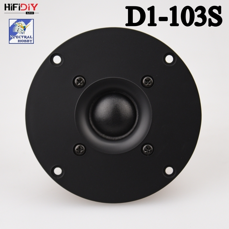 Loa treble HIFI DIY Fever silk membrane 4-inch tweeter unit enhanced D1-103S anti magnetic Speaker