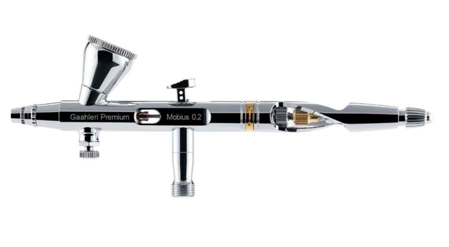 Bút sơn mô hình Mobius 0.3mm 0.2mm Gaahleri Airbrush Premium Series