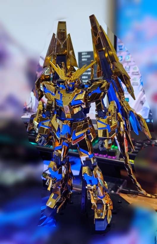 Mô hình lắp ráp MG 1/100 Phenex NT Shield Tail 6642S Electroplate Coating 6642 gundam Daban