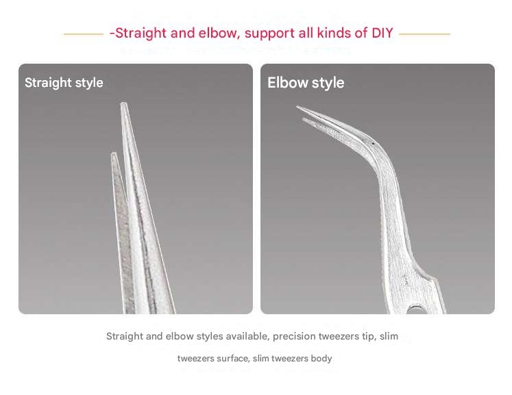 Dụng cụ nhíp gắp gundam tool mô hình - nhíp ngược cong dẹt nhọn manwah ustar các loại