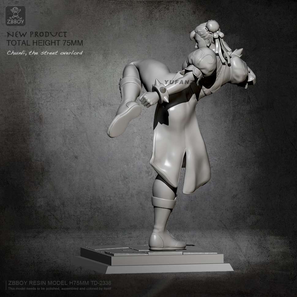 Mô hình Resin Chunli Chun-li Street Fighter 75mm TD2338