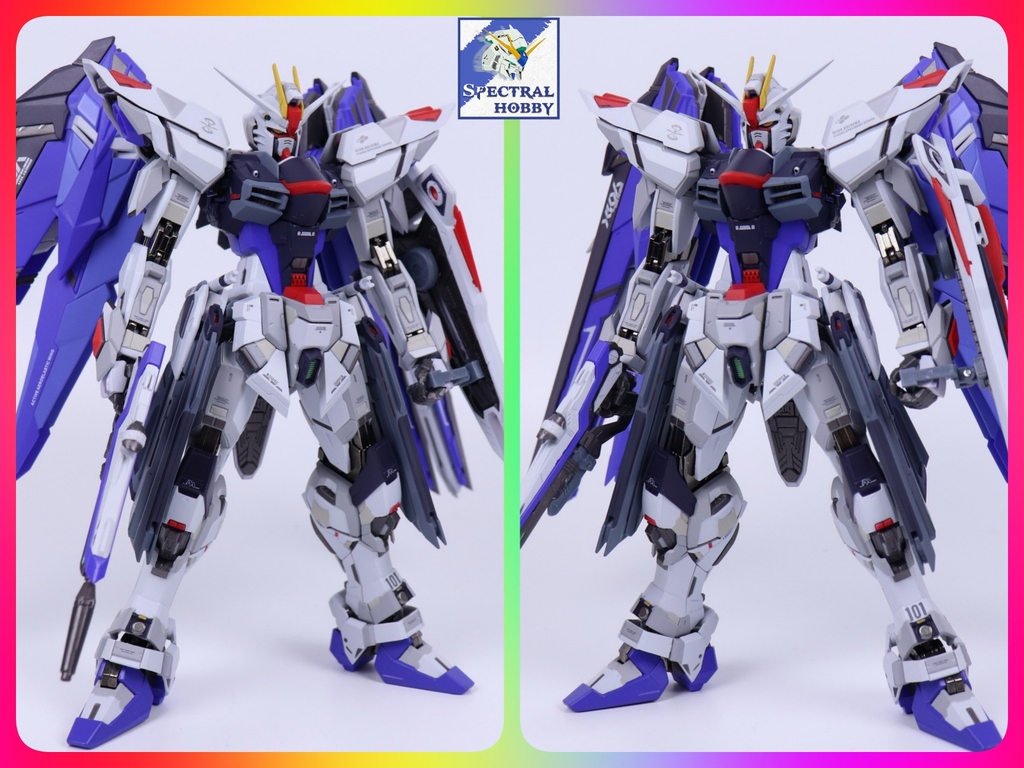 Mô hình MC MB 1/100 Metal Build Gundam Freedom 2.0 Infinite Dimension ver action figure