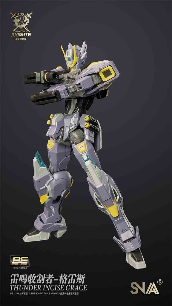 Mô hình lắp ráp SNAA BE RG 1/144 SC-006 The Round Table Knight Thunder Incise Grace