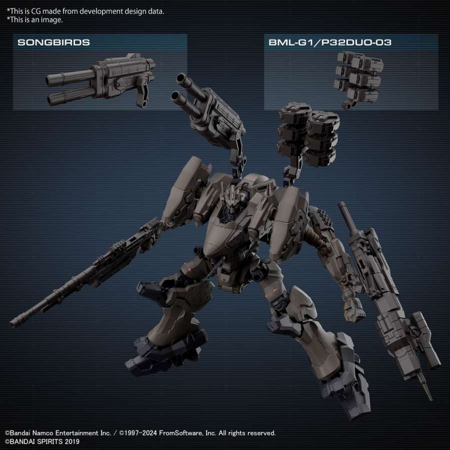 Mô hình lắp ráp 30MM ORBITER RaD CC-2000 Armored Core VI Fires of Rubicon Bandai