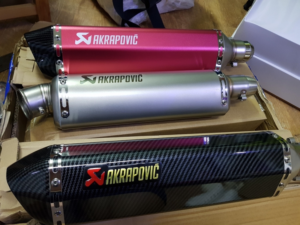 Pô và cổ pô xe máy Honda CBR150 CBR150R Yamaha và các xe thể thao tương tự